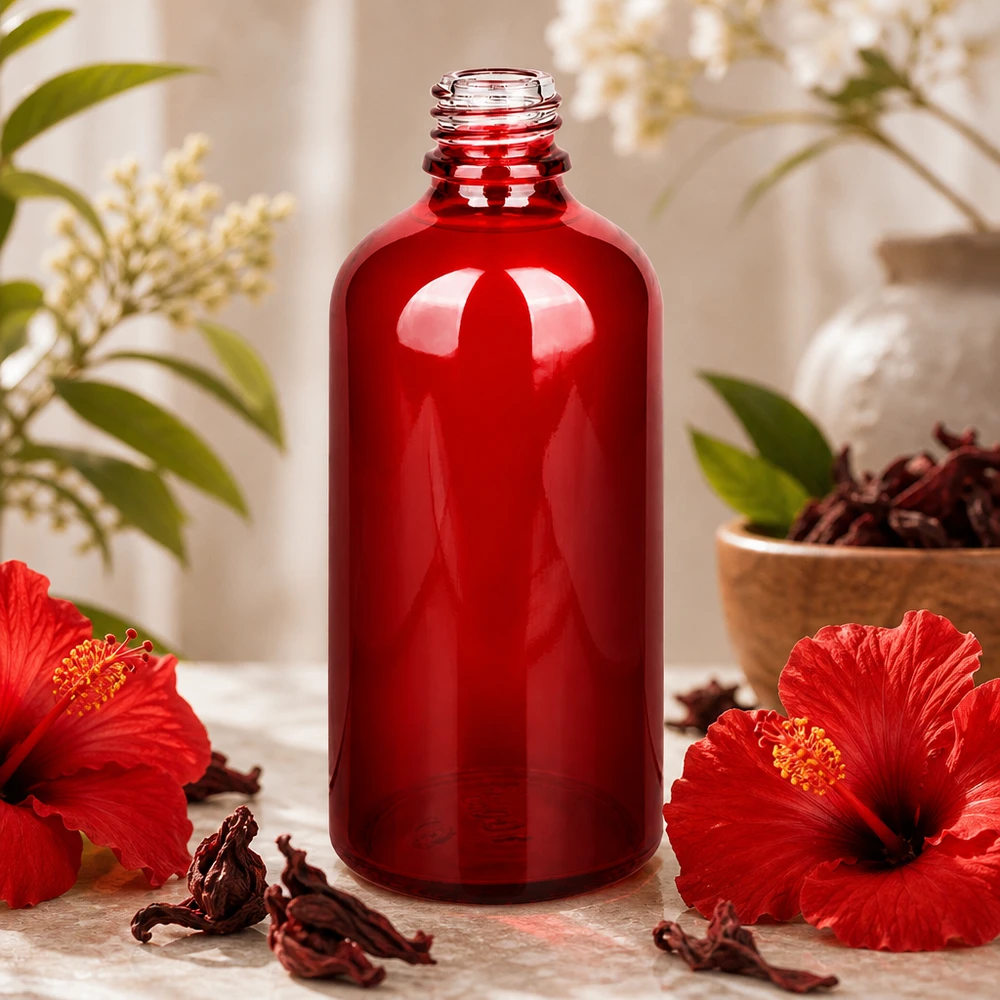 100ml lékárenská láhev RedLine UT18/100 UNiTWIST RedLine Apothekenflasche 100ml aus robustem Glas für sichere Aufbewahrung von Wirkstoffen