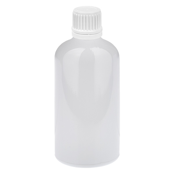 100ml lahvička 11mm šroubovací uzávěr bílý bezpečnostní uzávěr WhiteLine UT18/100 100ml lahvička 11mm šroubovací uzávěr bílý bezpečnostní uzávěr WhiteLine UT18/100