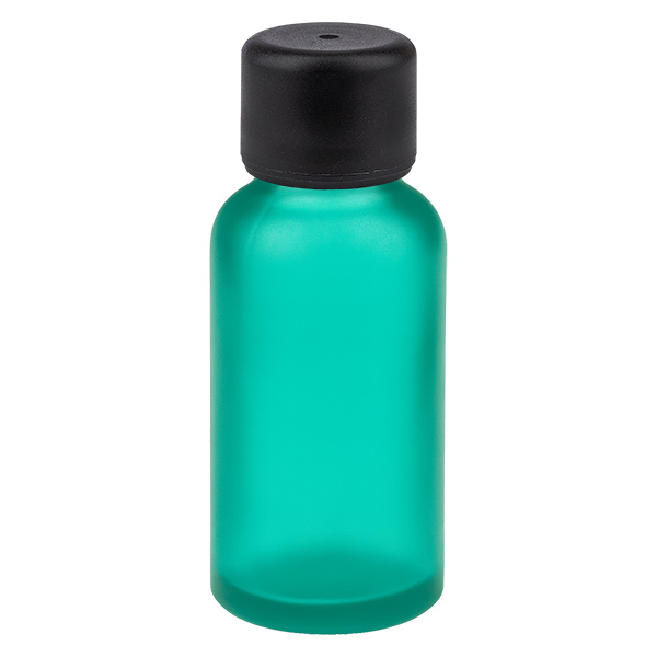 30ml láhev 6mm šroubovací uzávěr černý standardní uzávěr GreenLine UT18/30 30ml láhev 6mm šroubovací uzávěr černý standardní uzávěr GreenLine UT18/30