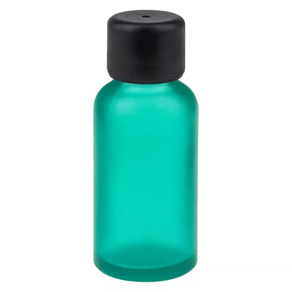 30ml láhev 6mm šroubovací uzávěr černý standardní uzávěr GreenLine UT18/30 30ml láhev 6mm šroubovací uzávěr černý standardní uzávěr GreenLine UT18/30