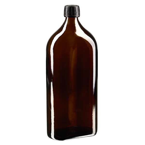 1000 ml Meplat hn&#283;d&#253; &#353;roubovac&#237; uz&#225;v&#283;r s &#269;ern&#253;m uz&#225;v&#283;rem EPE kotou&#269;.