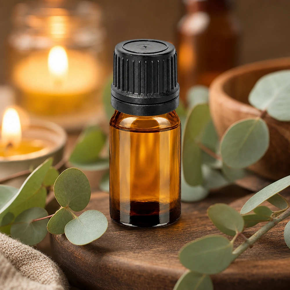 5ml lahvička s kapátkem 1mm černá s uzávěrem s ochranou proti manipulaci BrownLine UT18/5 Tropfflasche 5ml mit robustem schwarzen Schraubverschluss ideal für DIY Kosmetik und Mischungen