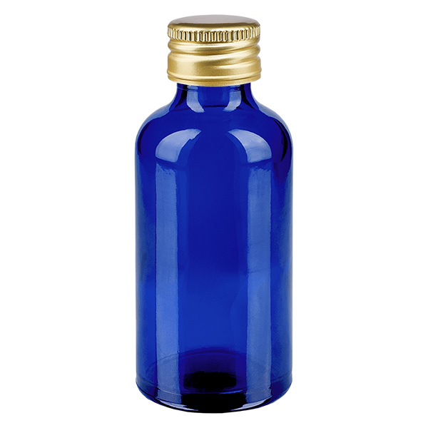 50ml l&#225;hev 11mm &#353;roubovac&#237; uz&#225;v&#283;r Alu-Gold Standard BlueLine UT18/50