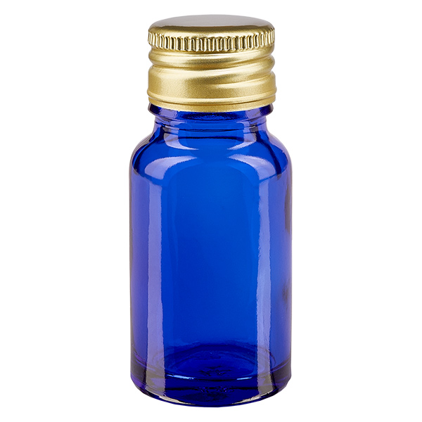 10ml lahvi&#269;ka 11mm &#353;roubovac&#237; uz&#225;v&#283;r Alu-Gold Standard BlueLine UT18/10