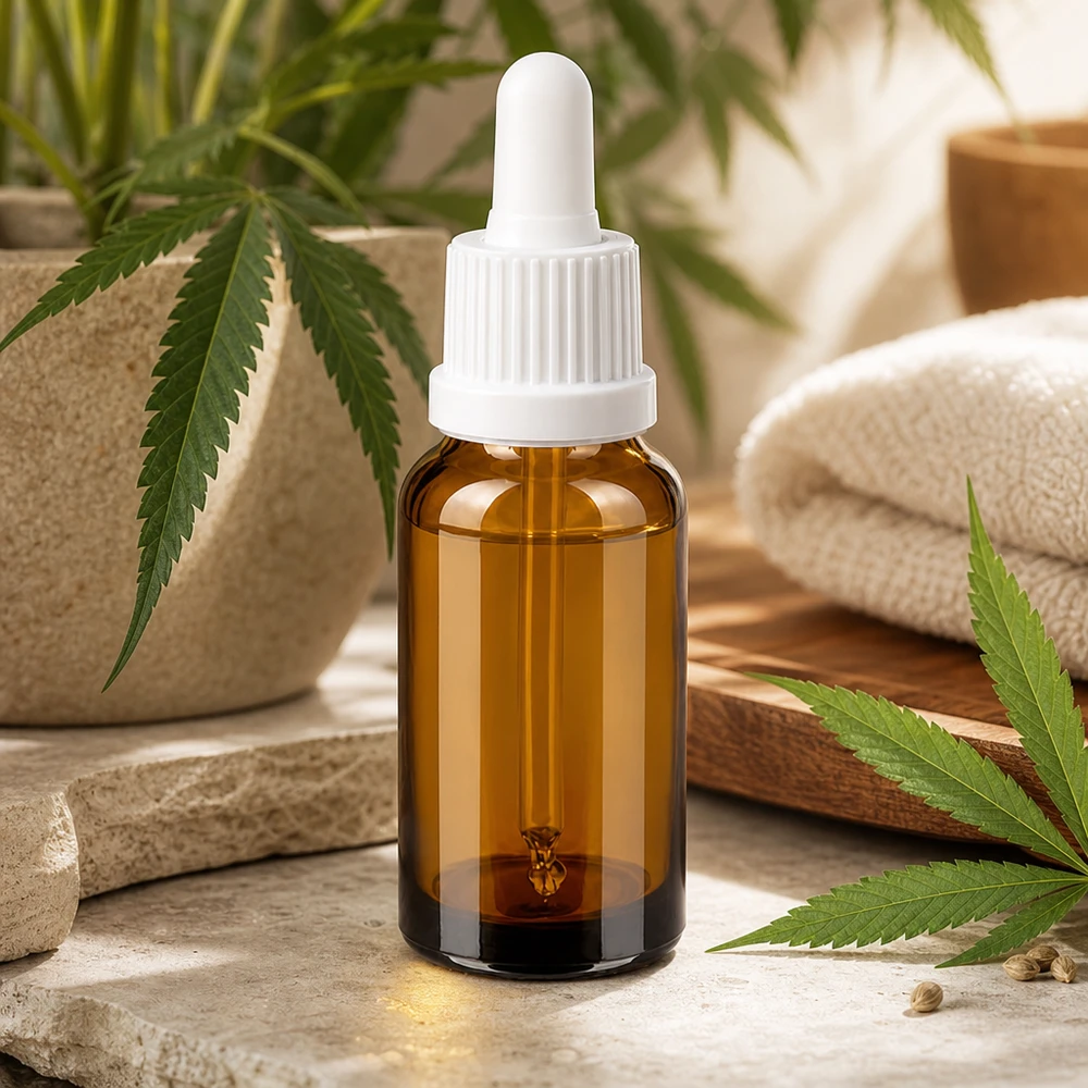 20ml pipetovací láhev bílá s uzávěrem s ochranou proti manipulaci BrownLine UT18/20 20ml Pipettenflasche BrownLine UT18/20 für professionelle Aromatherapie-Mischungen