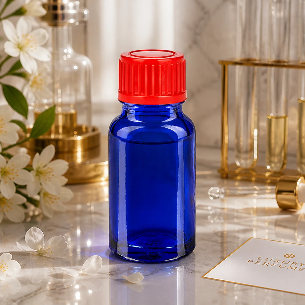 Präzise 10ml Glasflasche mit SV-Verschluss für professionelle Dosierung und sichere Aufbewahrung