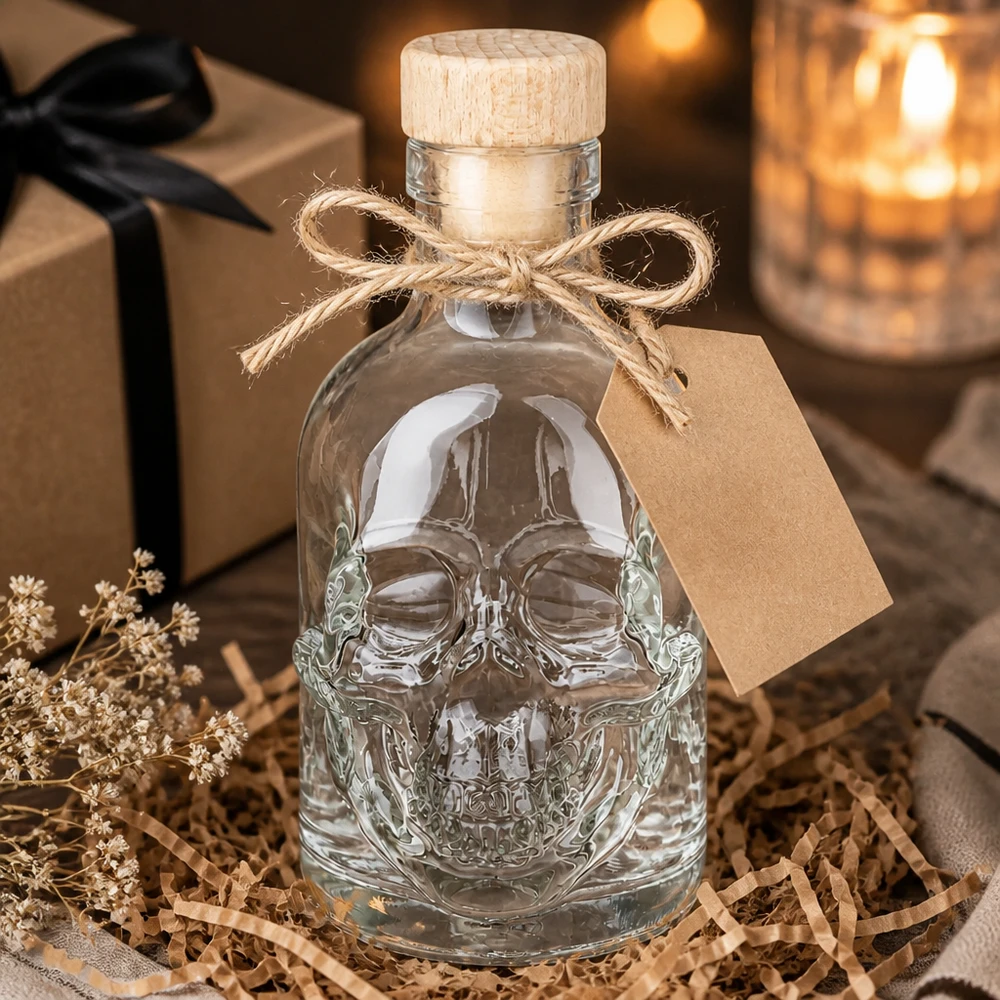 200ml Glasflasche "Jack" mit Holzgriff-Korken UNiTWIST 200ml Glasflasche "Jack" mit Holzgriff-Korken UNiTWIST