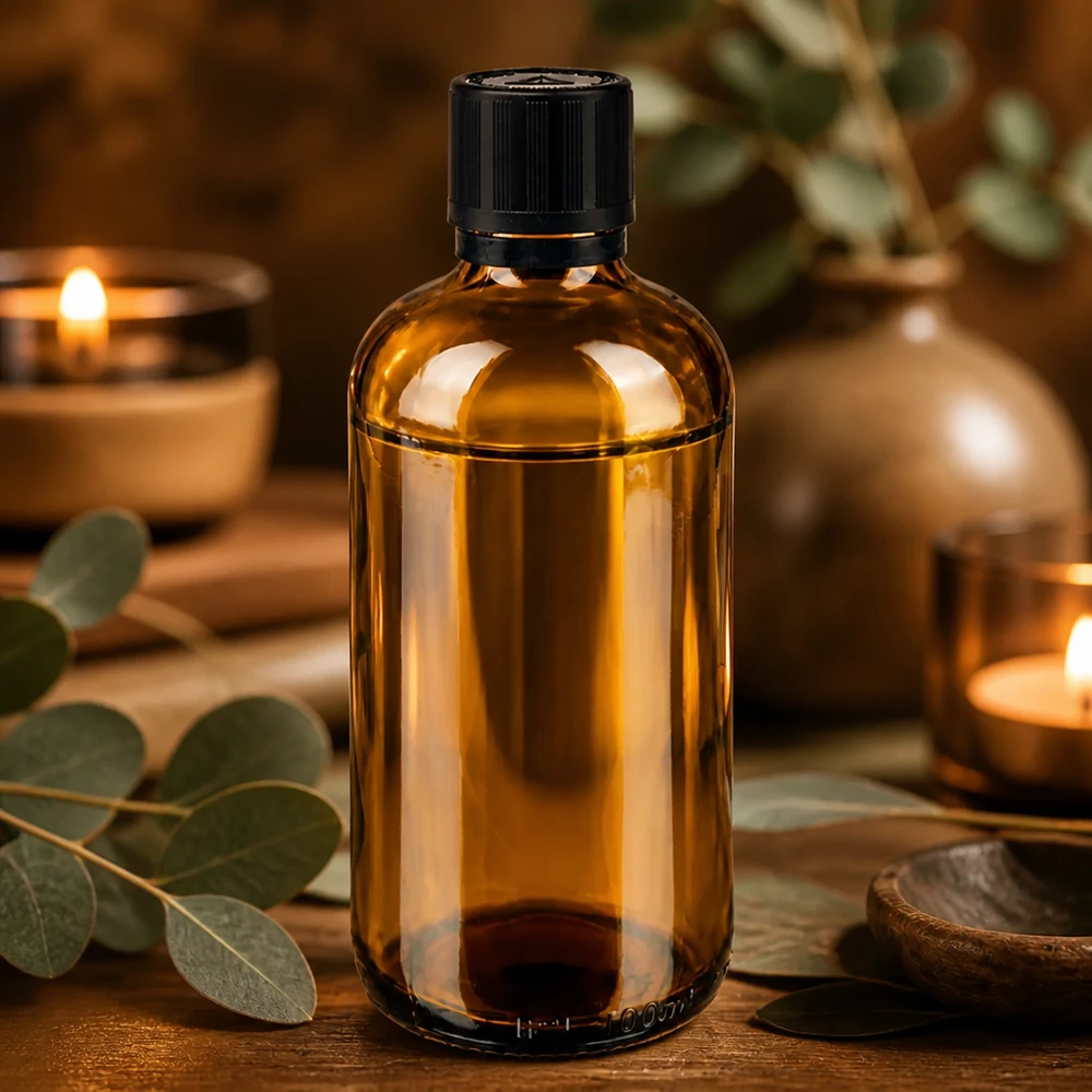 Lékárenská láhev hnědá 100ml kapací uzávěr Premium 1mm černý Dětem odolný výstražný symbol proti manipulaci Uzávěr proti manipulaci. Medizinglas 100ml mit schwarzem Sicherheitsverschluss und präziser 1mm Tropfvorrichtung