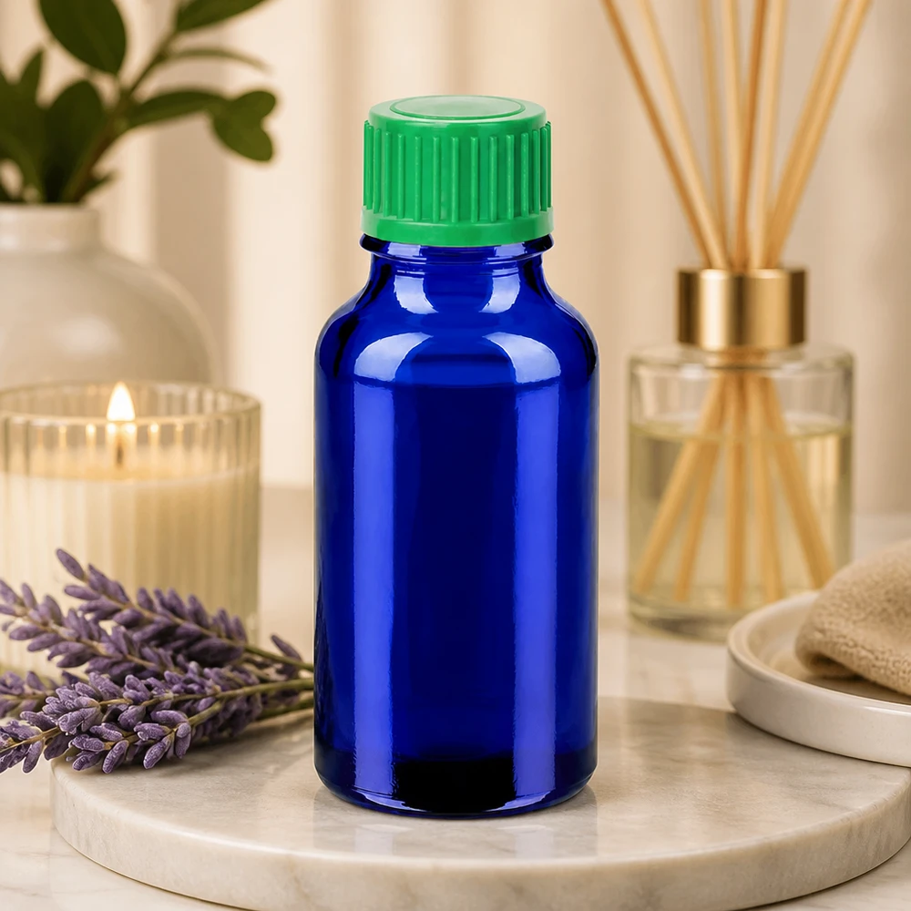 20ml Tropfflasche STD BlueLine für pharmazeutische Anwendungen mit hygienischem Verschlusssystem