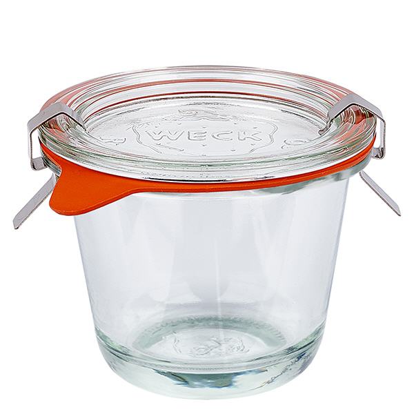 80ml gurm&#225;nsk&#225; sklenice kompletn&#237; WECK RR60