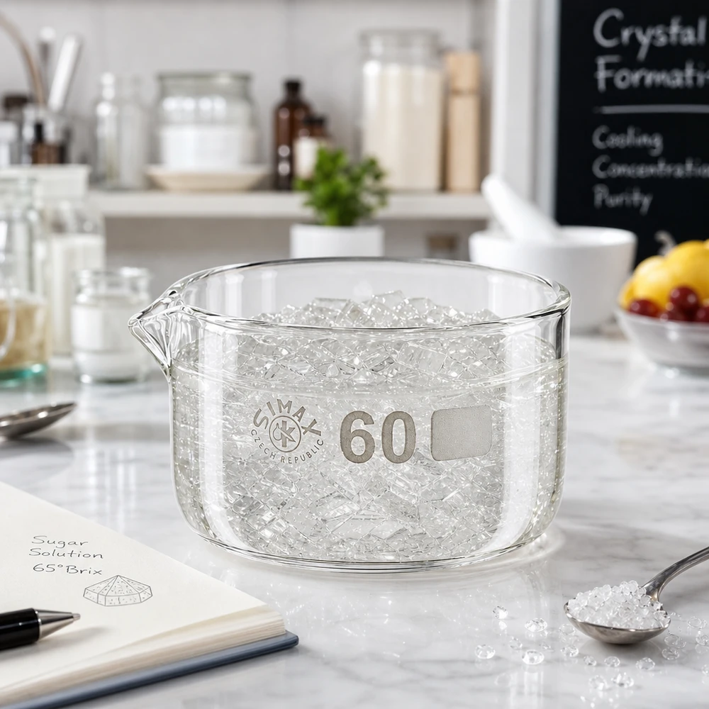 60ml krystalizační miska s borosilikátovou výlevkou ø60mm 60ml Laborschale Borosilikatglas Kristallwachstum Küche Wissenschaft flach zylindrisch transparent