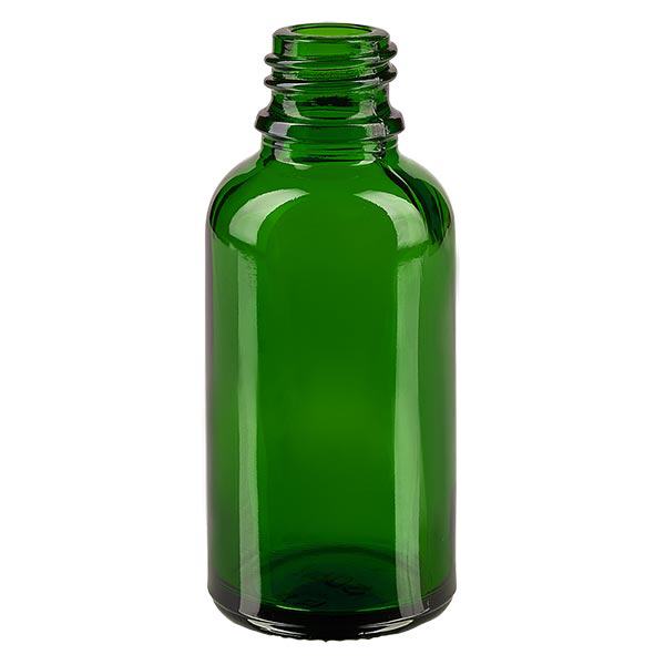 Kapac&#237; lahvi&#269;ka 10ml DIN 18 s nal&#233;vac&#237;m krou&#382;kem ze zelen&#233;ho skla