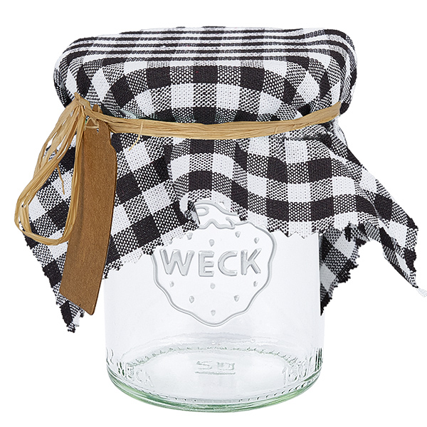 L&#225;tkov&#253; dekora&#269;n&#237; ubrousek s &#269;ern&#253;m k&#225;rovan&#253;m vzorem 15 cm &#269;tvercov&#253;