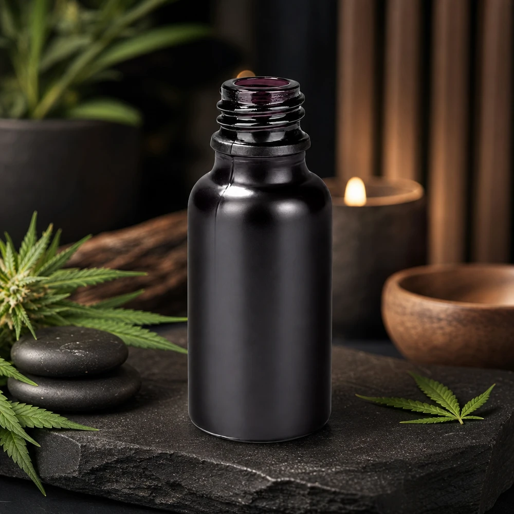 20ml dávkovací láhev BlackLine UT18/20 UNiTWIST Professionelle BlackLine Apothekerflasche 20ml mit präzisem UT18/20 Gewinde für sichere Lagerung