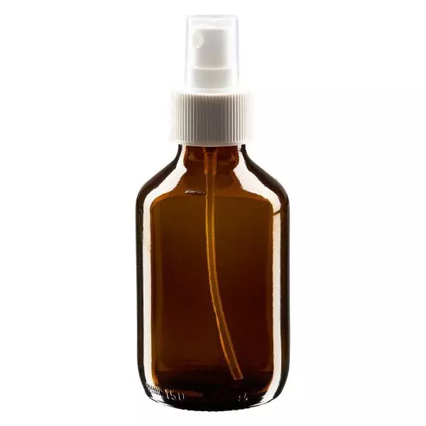 150ml lahvička na léky hnědá, s rozprašovačem s pumpičkou bílá ApoGlas 150ml lahvička na léky hnědá, s rozprašovačem s pumpičkou bílá ApoGlas