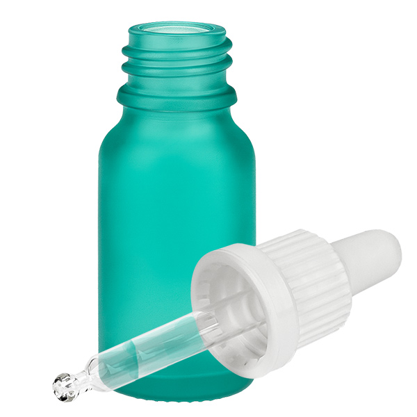 10ml pipetovací láhev bílá s uzávěrem proti neoprávněné manipulaci GreenLine UT18/10 10ml pipetovací láhev bílá s uzávěrem proti neoprávněné manipulaci GreenLine UT18/10