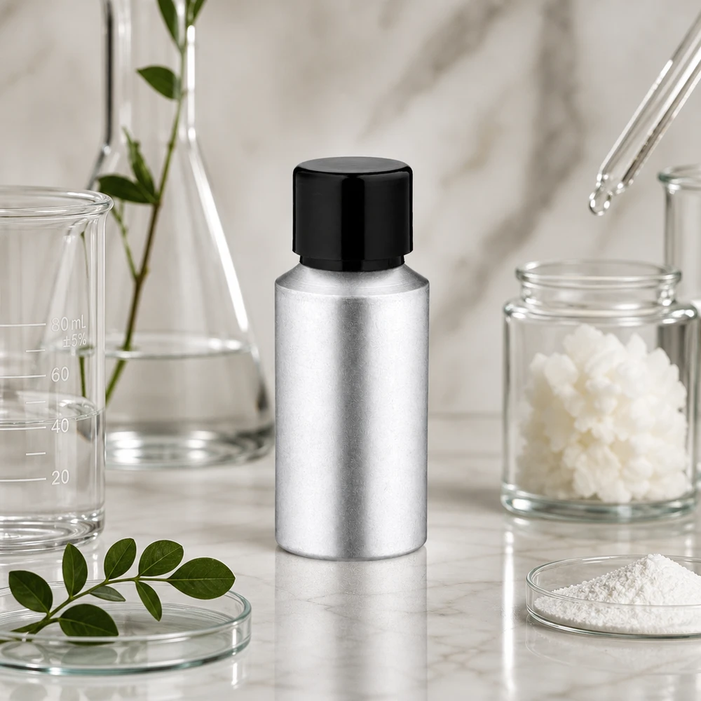 Langlebige gebeizte Aluflasche 30ml mit dichtem Verschluss für sichere Lagerung