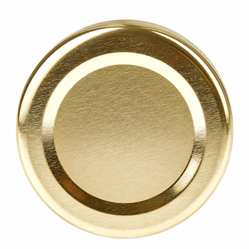 48mm víko BasicSeal zlaté (TO48) UNiTWIST 48 mm víčko BasicSeal, zlaté, TO48 UniTwist, uzávěr typu „twist-off“ pro zavařovací sklenice