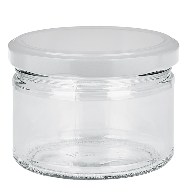 540ml kulat&#225; sklenice s v&#237;&#269;kem BasicSeal b&#237;l&#225; UNiTWIST