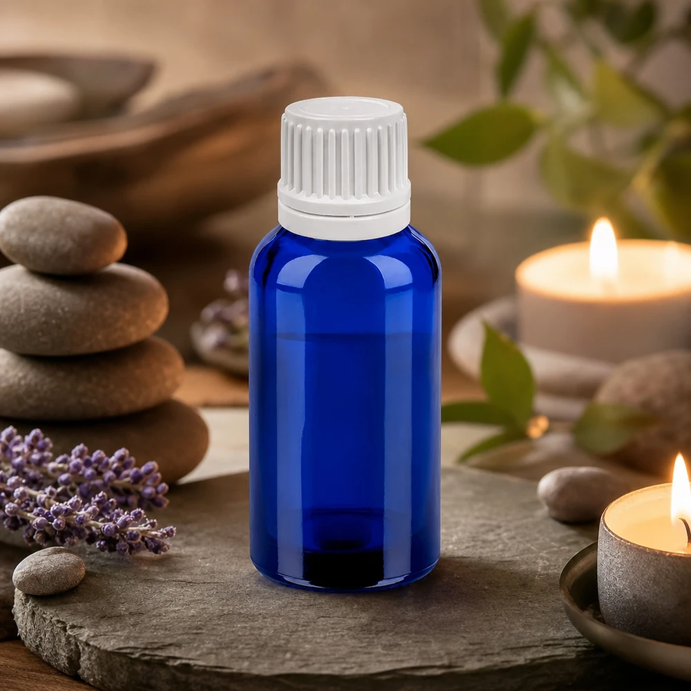 Ergonomische 30ml Tropfflasche mit griffigem Design für einfache Handhabung und Dosierung