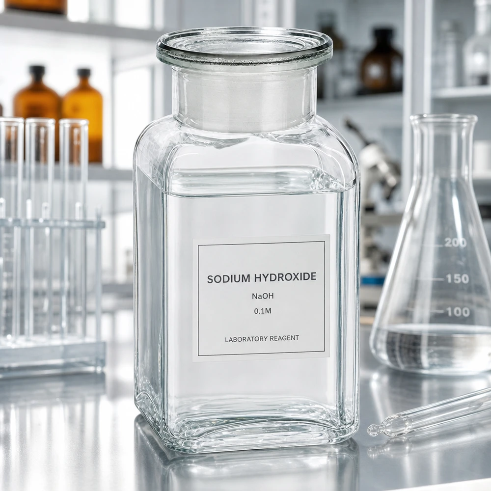 Čtvercová láhev 100ml čirá skleněná zátka se širokým hrdlem Transparente Laborflasche 100ml Vierkantform Weithals Glasstopfen für Chemikalienaufbewahrung