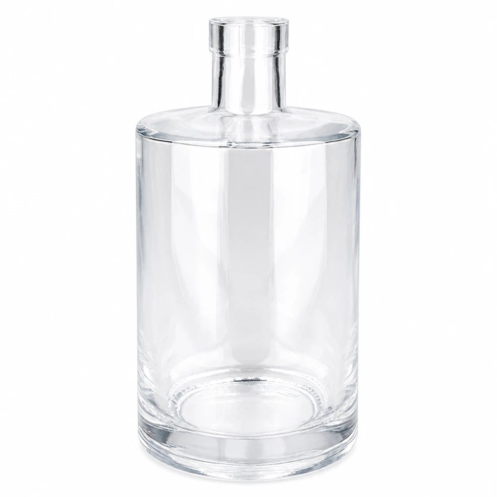 700ml Glasflasche "Galileo" ohne Verschluss UNiTWIST® Leere 700ml Glasflasche Marie ohne Verschluss UNiTWIST transparent mit zylindrischem Körper und kurzem Hals
