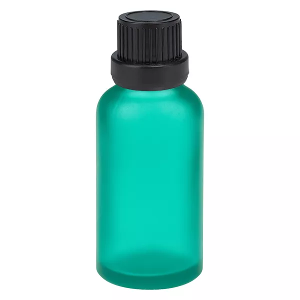 30ml láhev 11mm šroubovací uzávěr černý tamper evidentní uzávěr GreenLine UT18/30 30ml láhev 11mm šroubovací uzávěr černý tamper evidentní uzávěr GreenLine UT18/30