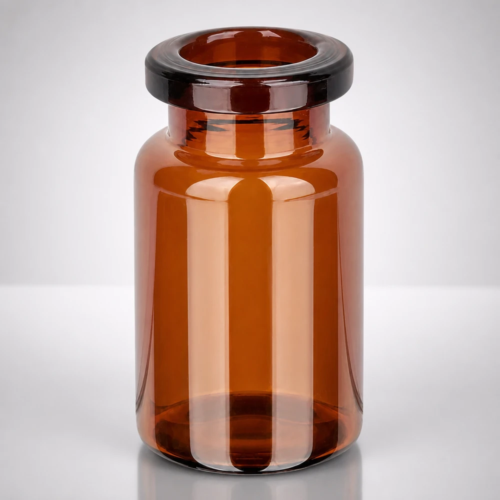 Injekční láhev z jantarového skla 5ml Durchsichtige Braunglas Vialflasche 5ml für pharmazeutische Abfüll und Lagerprozesse
