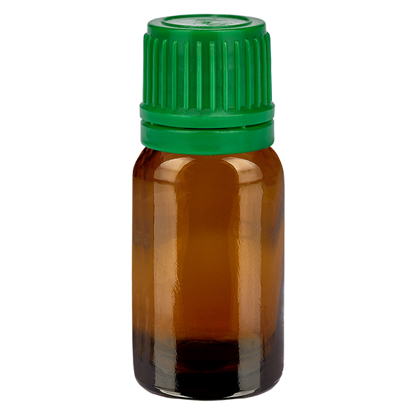 10ml lahvi&#269;ka 11mm &#353;roubovac&#237; uz&#225;v&#283;r zelen&#253; tamper evident BrownLine UT18/10