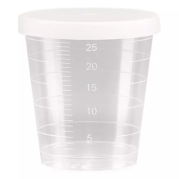 Kalíšek na léky průhledný 30ml Kalíšek na léky průhledný 30ml