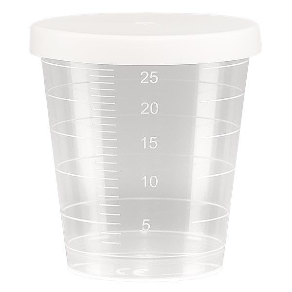 Kalíšek na léky průhledný 30ml Kalíšek na léky průhledný 30ml