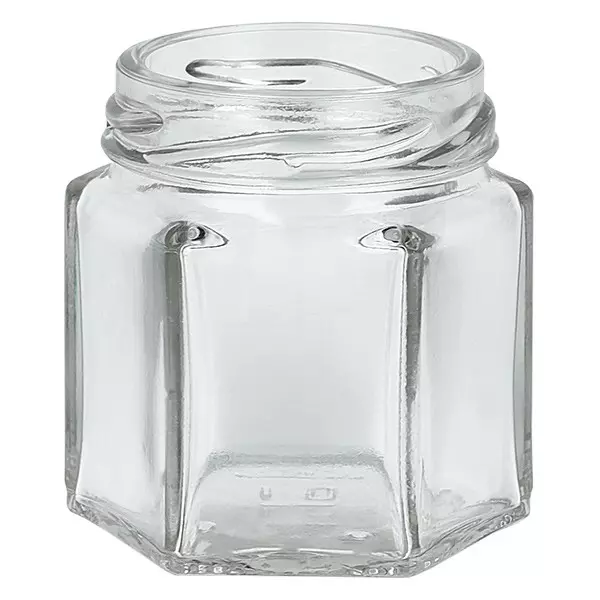 Skleněná dóza 47ml čirá, bez víčka, závit TO43 Skleněná dóza 47ml čirá, bez víčka, závit TO43