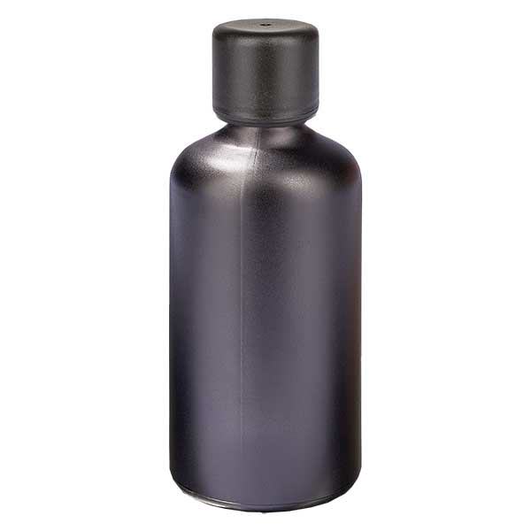 100ml láhev 3mm uzávěr s ochranou proti manipulaci BlackLine UT18/100 100ml láhev 3mm uzávěr s ochranou proti manipulaci BlackLine UT18/100