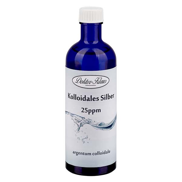 Koloidní stříbro 25ppm 200ml Doktor-Klaus Koloidní stříbro 25ppm 200ml Doktor-Klaus