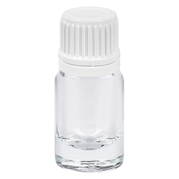 5ml lahvička s kapátkem 0,7mm bílá s uzávěrem s možností manipulace ClearLine UT18/5. 5ml lahvička s kapátkem 0,7mm bílá s uzávěrem s možností manipulace ClearLine UT18/5.