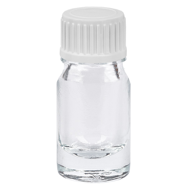 5ml lahvička s kapátkem 0,9 mm bílá standardní uzávěr ClearLine UT18/5 5ml lahvička s kapátkem 0,9 mm bílá standardní uzávěr ClearLine UT18/5