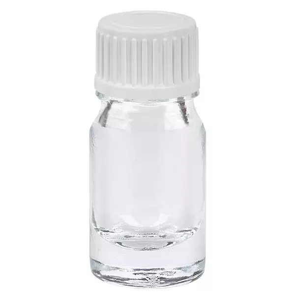 5ml lahvička s kapátkem 0,9 mm bílá standardní uzávěr ClearLine UT18/5 5ml lahvička s kapátkem 0,9 mm bílá standardní uzávěr ClearLine UT18/5