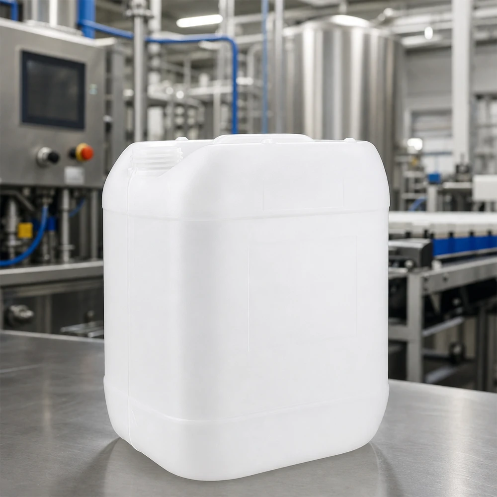Kanystr 20 litrů bez uzávěru 20 Liter Leerkanister ohne Verschluss für Chemikalien und Reinigungsmittel in der Industrie