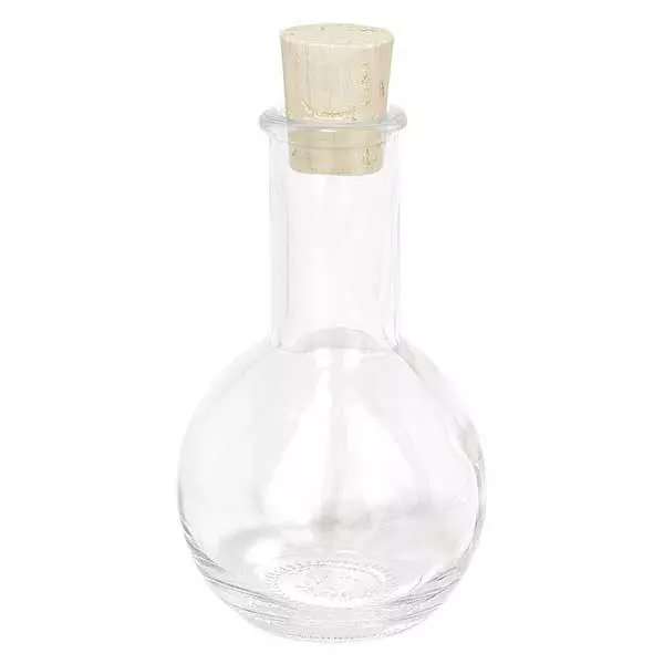 Tulipán 100ml čirá, otvor 18mm, včetně korku 18/22 Tulipán 100ml čirá, otvor 18mm, včetně korku 18/22