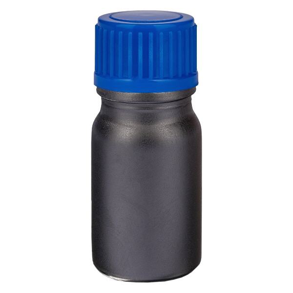 5ml láhev 11mm šroubovací uzávěr modrý standard BlackLine UT18/5 5ml láhev 11mm šroubovací uzávěr modrý standard BlackLine UT18/5