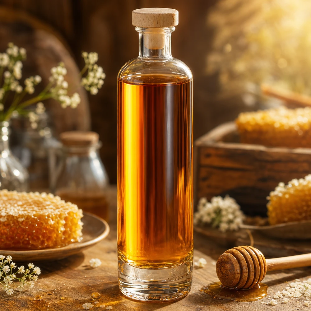 500ml Glasflasche "Ella" mit Holzgriff-Korken UNiTWIST 500ml Glasflasche "Ella" mit Holzgriff-Korken UNiTWIST
