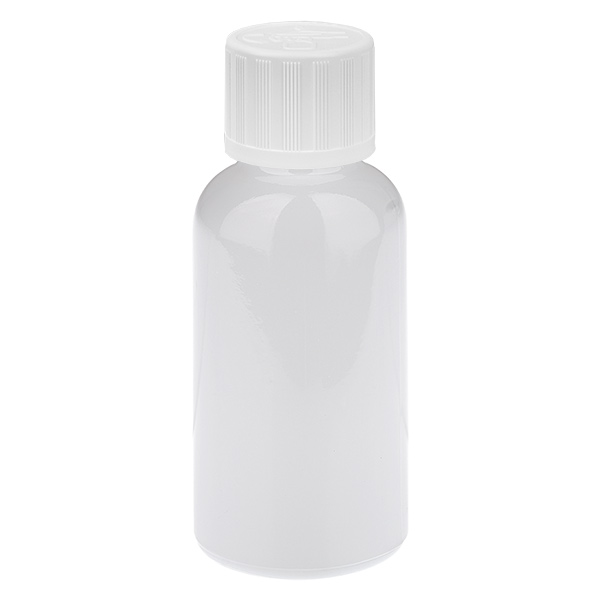 30ml lahvička 11mm šroubovac&iacute; uz&aacute;věr b&iacute;l&yacute; standardn&iacute; dětsk&aacute; pojistka WhiteLine UT18/30