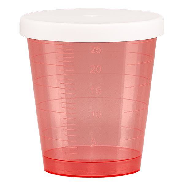 Kelímek na léky červený 30ml Kelímek na léky červený 30ml