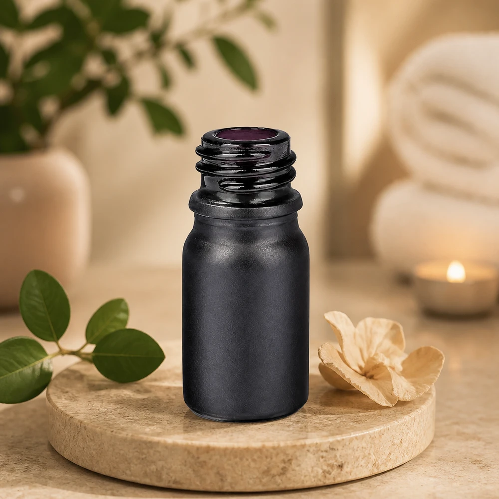 5ml lékárenská láhev BlackLine UT18/5 UNiTWIST Professionelle 5ml Apothekenflasche BlackLine UT18/5 UNiTWIST für Pharmazie und Naturkosmetik
