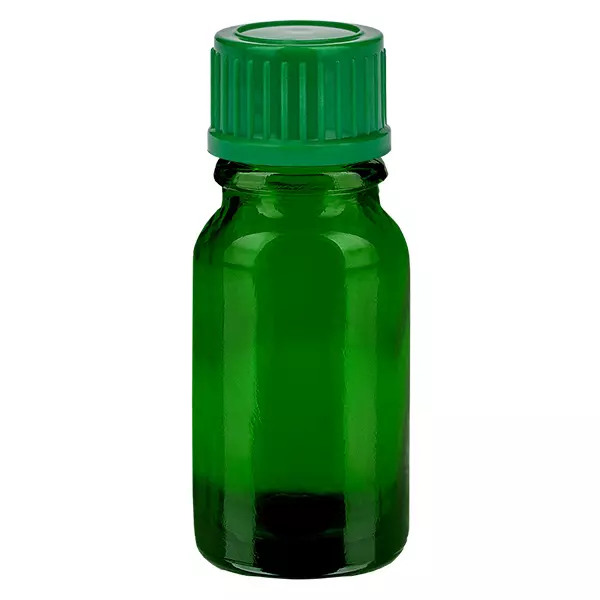 10ml láhev 11mm šroubovací uzávěr zelená Standard GreenLine UT18/10 10ml láhev 11mm šroubovací uzávěr zelená Standard GreenLine UT18/10