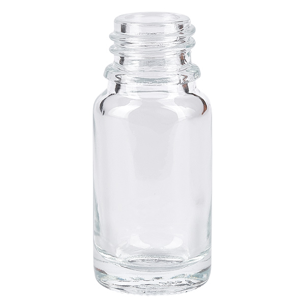 10ml lékárenská láhev ClearLine UT18/10 UNiTWIST 10ml Glasflasche für Pharmazie und Labor ClearLine DIN18 klar und hochwertig