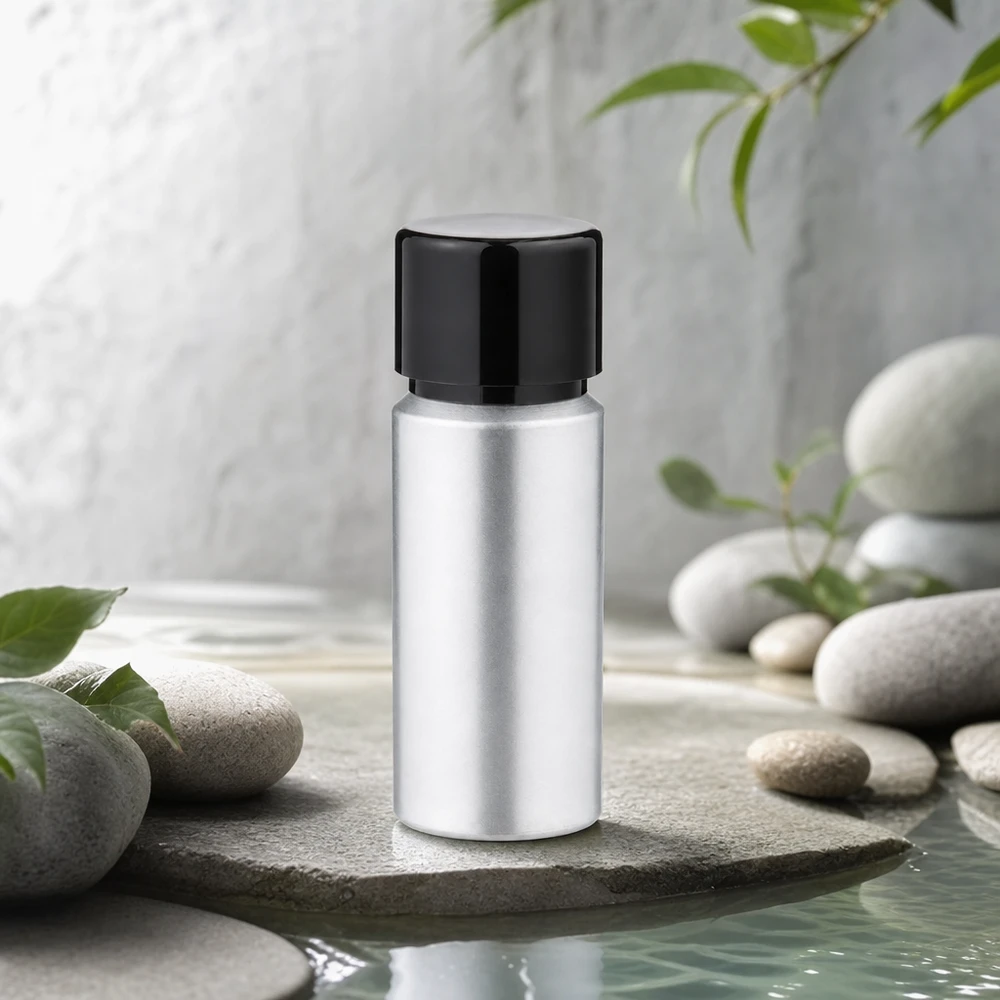 20ml mořená hliníková lahvička se šroubovacím uzávěrem 20ml Aluflasche mit hygienischer Oberfläche - perfekt für medizinische und pharmazeutische Zwecke