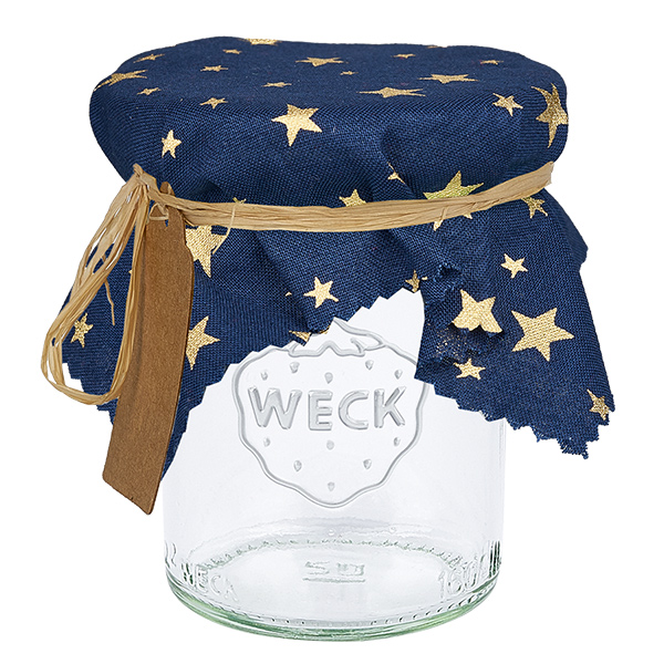 L&#225;tkov&#253; ubrousek na &#353;perky modr&#253; &quot;hv&#283;zdy&quot; 15cm &#269;tvercov&#253;