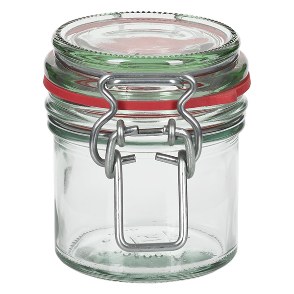 Zava&#345;ovac&#237; sklenice 135ml s gumov&#253;m krou&#382;kem a v&#253;kyvn&#253;m v&#237;&#269;kem UNiTWIST.