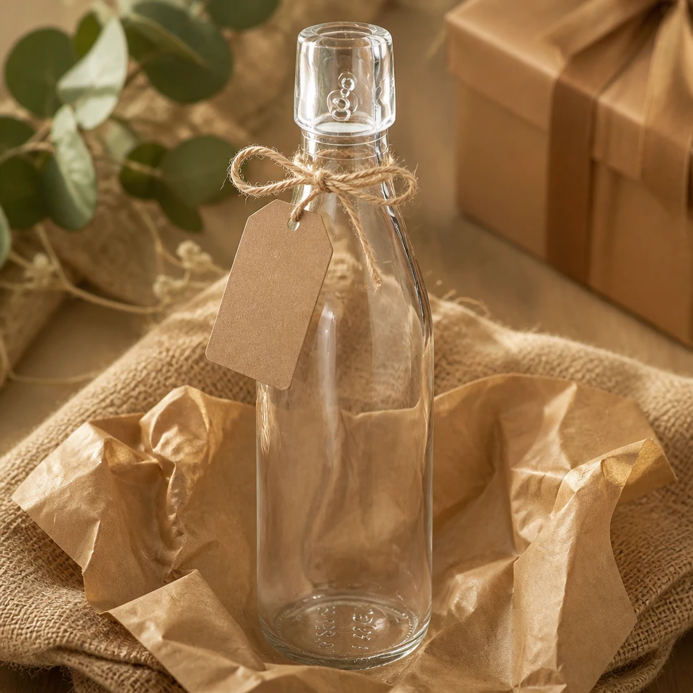 Skleněná láhev o objemu 250 ml bez otočného víčka UNiTWIST Skleněná láhev o objemu 250 ml bez otočného víčka UNiTWIST